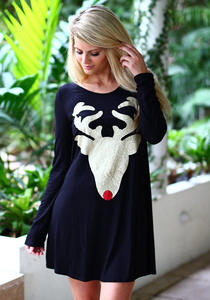 Christmas Style Parent-child <strong>Outfit</strong> Family Casual <strong>Mum</strong> <strong>Daughter</strong> Clothes Daily Wear Christmas Family <strong>Matching</strong> <strong>Outfits</strong> - Product Image 4