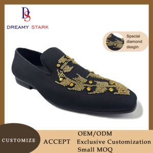 Speciaal <span class=keywords><strong>Diy</strong></span> Diamant Design Handgemaakt Hoogwaardige Handgeschilderde Echt Lederen Slip-On Herfst Licht Custom Logo Merk Origineel - Product Image 2