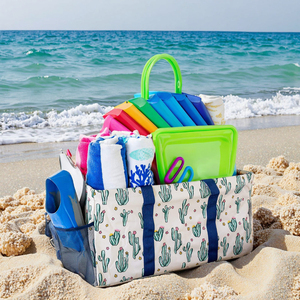 Organizador plegable multifuncional para pañales, cesta grande para la playa, cesta para Picnic, Camping, bolsa de compras, bolsa de viaje - Product Image 6