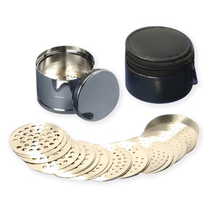 S156 Diamond Sieve Set 107mm Regular Sorting Plates 42 Pieces Gemstone Grading Shaker Kit Professional Jewelry Sorter <b>Tools</b> <b>Case</b> - Product Image 1