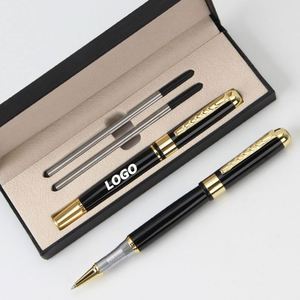Custom Logo <b>Gel</b> Gift <b>Set</b> Business - Premium Metal <b>Pens</b> for Corporate Gifts & Events - Product Image 1