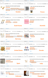 Cuentas sueltas de ágata flor de cerezo, hechas a mano, accesorios DIY, material para pulseras, collares, suministros para la fabricación de joyas - Product Image 6