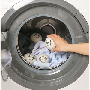 Lave-linge en <span class=keywords><strong>laine</strong></span>, boules <span class=keywords><strong>de</strong></span> ponçage pour Machine à laver, séchage ménager écologique, personnalisé, nouveau Style, vente en gros - Product Image 2