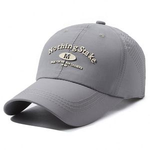Diseñador personalizado su logotipo 6 paneles 100% poliéster corte láser agujero deportes gorra carta logotipo personalizado bordado gorra de béisbol - Product Image 2