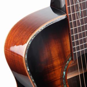 Guitares Cutaway de 40 pouces avec chevilles en ABS, fabrication OEM, dos et côtés en acajou - Product Image 3