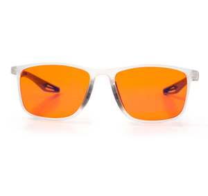 CE تحسين ضوء النوم علاج واقية لمكافحة استنزاف العين صداع مرن إطار آر تي برتقالي العنبر مكافحة الضوء الأزرق نظارات حجب - Product Image 4