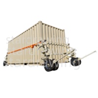 SS 15ton Charge ISO conteneur d'expédition système de roue de levage roue de remorque
