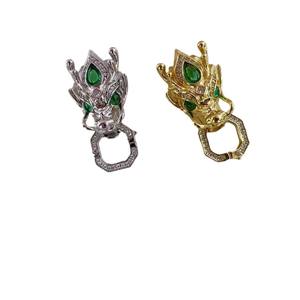 Accessoire en argent S925 pour la création de bijoux, boucle universelle de précision Dragon King, chaîne de pull perlée faite à la main, apprêts pour bijoux - Product Image 5