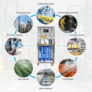 Commerciële 250lph 500lph Ro Systeem Waterzuiveringsapparatuur Omgekeerde Osmose Fabriek Industriële Waterbehandelingsmachines - Product Image 5