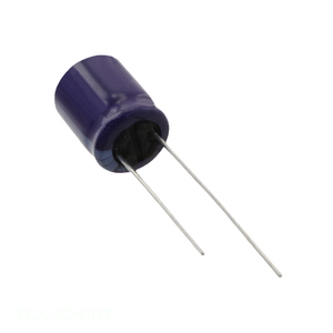 Condensador Original ECA-1CM102 CAP ALUM 1000UF 20% 16V RADIAL 1000 uF de Orificio Pasante - Product Image 1