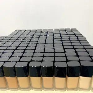 Wholesale 10 Colors Matte Liquid Foundation Private Label Mineral Foundation For Dark Skin Foundation