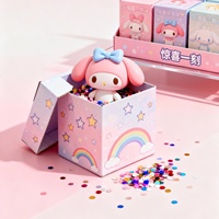Boîte en carton de tiroir de couleur de café de stockage carré haut de gamme pour la nourriture et l'emballage de bijoux de collier de cadeau de la Saint-Valentin