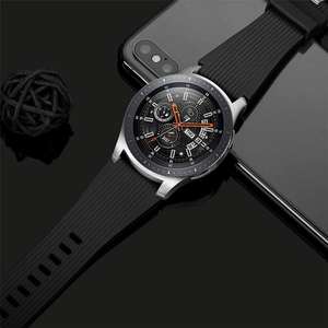 Correas de silicona blanda para reloj <span class=keywords><strong>samsung</strong></span> galaxy <span class=keywords><strong>watch</strong></span> <span class=keywords><strong>4</strong></span>, 3 <span class=keywords><strong>active</strong></span> 2, <span class=keywords><strong>46mm</strong></span>, 42mm, 40mm, 44mm, 20mm, 22mm, novedad - Product Image 6