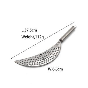Herramienta de <span class=keywords><strong>cocina</strong></span> de acero inoxidable Filtro de olla Drenaje Filtro de agua simple Colador de verduras - Product Image 6