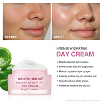 Produits de soin du visage hydratants en profondeur au panthénol et à la centella asiatica, Neutriherbs OEM ODM, crème de jour hydratante naturelle