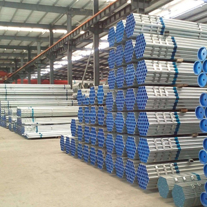 Tubo de acero soldado galvanizado en caliente grueso negro de carbono - Product Image 3