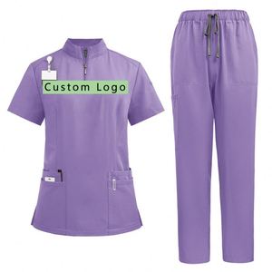 Uniformes Médicos en Oferta, Conjuntos de Uniformes para Enfermeras, Ropa de Trabajo Transpirable - Product Image 1