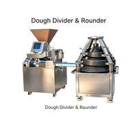 Diviseuse-rondeuse de pâte entièrement automatique et continue, machine commerciale haute capacité pour les usines alimentaires, pour la portionnement de Baozi et de Mantou