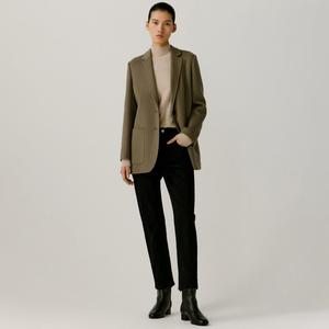 Vendita diretta <span class=keywords><strong>in</strong></span> fabbrica <span class=keywords><strong>Blazer</strong></span> da donna <span class=keywords><strong>Blazer</strong></span> stampato <span class=keywords><strong>in</strong></span> maglia di alta qualità da donna giacca da ufficio da donna - Product Image 2