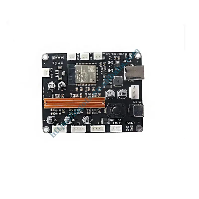 Esp32 32bit 와이파이 Cnc 레이저 조각기 3 축 스테퍼 모터 더블 Y 축 Grbl 제어 보드 USB 드라이버 grbl esp32