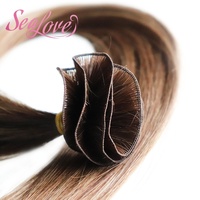 Extensions de cheveux humains professionnelles Genius Weft, tissées à la main, double trame, longue durée, sans nœuds, cheveux vierges Remy