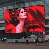 Écran LED publicitaire extérieur couleur P2.5-P6, panneau d'affichage vidéo, mur vidéo, panneau d'affichage mobile, camion, remorque, fourgon, IP65, garantie 2 ans