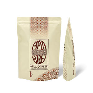 Bolsa de embalaje de café respetuosa con el medio ambiente reciclable personalizada con cremallera para alimentos, café, té, embalaje en polvo - Product Image 3