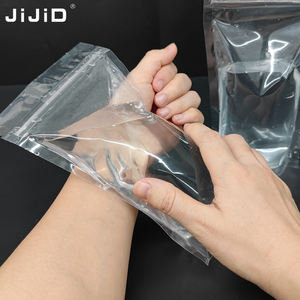 Paquete de bolsa de hielo con cremallera reutilizable transparente JIJID de 5 "x 8" para terapia de frío caliente lesiones deportivas primeros auxilios y alivio de la fiebre - Product Image 4