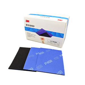 <span class=keywords><strong>Éponge</strong></span> de ponçage flexible en mousse 3M Hookit, oxyde d'aluminium, 50 pièces/boîte, <span class=keywords><strong>éponge</strong></span> de ponçage bleue pour carrosserie automobile, travail du bois, bricolage - Product Image 1