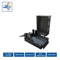 Flight case compact personnalisé DM7 pour console de mixage Yamaha avec compartiment Doghouse - OEM