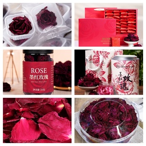 Yunnan liofilizado Mohong Rose-extracto de planta de alimentos Rose Tea Flower Gift Packing Blooming Tea - Product Image 5