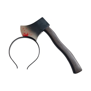 <span class=keywords><strong>Serre</strong></span>-tête unisexe éco-responsable pour <span class=keywords><strong>Halloween</strong></span>, design clé et <span class=keywords><strong>couteau</strong></span> de cuisine, accessoire de coiffure - Product Image 5