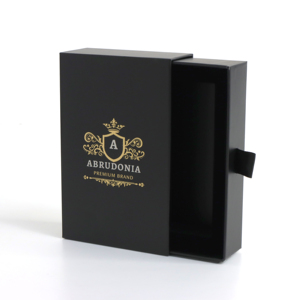 <span class=keywords><strong>Caja</strong></span> de regalo en forma de cajón personalizada rentable <span class=keywords><strong>Caja</strong></span> de embalaje rígida con cinta para perfume - Product Image 1