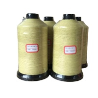 Fil à coudre mélangé en aramide et fil d'acier Telon_ 30s/3 20s/2, anti-coupure, ignifuge Kevlar Nomex