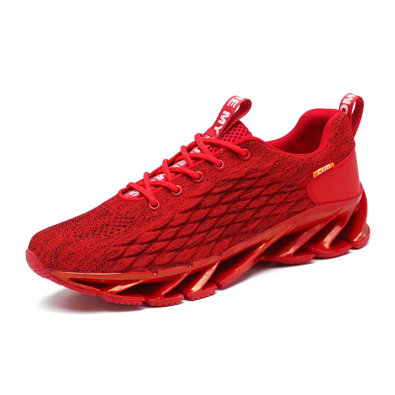 Zapatillas deportivas De tendencia para Hombre, <span class=keywords><strong>Zapatos</strong></span> informales para correr, talla grande 46, Color Rojo