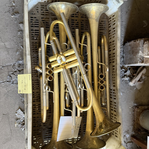 Trompette professionnelle en <span class=keywords><strong>laiton</strong></span> Saturn Water Key, conception à double couche avec insertion inversée du tuyau de descente - Product Image 5