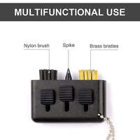 Brosse de nettoyage de golf de haute qualité, logo personnalisé, vente en gros, brosse de nettoyage professionnelle pour clubs de golf, accessoires de golf