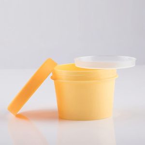 Storage Body Hand Face Cream Lotion Gel Travel <strong>Pots</strong> for Cream with Lids 100ml Mask Mixing Bowl Empty Plastic Storage Jars - Product Image 5