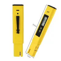 새로운 휴대용 LCD 디지털 pH 측정기 펜 수족관 수영장 물 와인 소변 자동 보정 pH 미터 디지털
