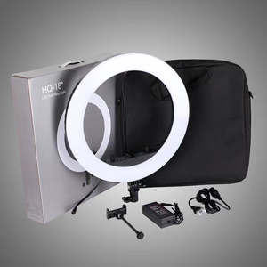 Kit d'éclairage annulaire LED 18 ", 4", pour <span class=keywords><strong>iPhone</strong></span>, caméra pour Vlog, maquillage, YouTube, prise de vue vidéo - Product Image 1