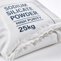 Poudre de silicate de sodium de haute pureté (Na2SiO3) CAS 1344-09-8, poudre de verre de soude pour la fabrication de savon, le nettoyage industriel et le dégraissage