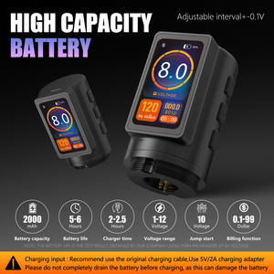 旅行者T2 2.0-4.2毫米可调行程无线纹身机枪电动旋转电池笔，带54/42毫米握把，用于人体艺术 - Product Image 4