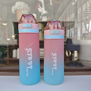 Sản phẩm mới trên thị trường 650ml 800ml BPA <span class=keywords><strong>free</strong></span> nhựa chai nước thể thao trực tiếp uống chai cho cắm trại - Product Image 2