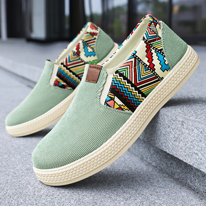 <span class=keywords><strong>Sneakers</strong></span> da Uomo Casual in Stile Etnico Old Beijing, Traspiranti, a Strato Singolo, con Tomaia Morbida in Tela e Rete, per un Look Trendy - Product Image 5