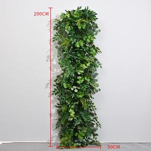 Nouvelle Boule de Fleurs Artificielles Vert Pur de 60 cm pour Décoration de Table, Arche, Allée Florale, Art Floral Extérieur, Plantes Vertes pour Mariage - Product Image 6