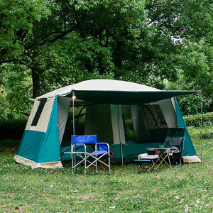lujo gran doble capa <span class=keywords><strong>de</strong></span> 8 personas al aire libre <span class=keywords><strong>de</strong></span> la familia <span class=keywords><strong>de</strong></span> <span class=keywords><strong>camping</strong></span> tiendas <span class=keywords><strong>de</strong></span> glamping - Product Image 1