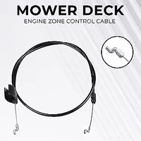 L & P Nouveau câble d'accélérateur pour tondeuse à gazon 532183281 198463 183281 et 532198463 Câble de commande de zone moteur pour Poulan Craftsman