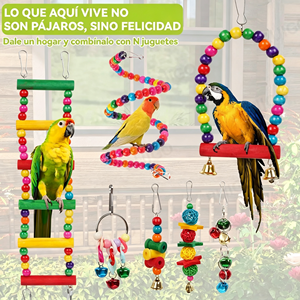 Jaula Extra Grande para Pájaros, Jaula de Múltiples Niveles para Loros, Jaula de Observación para Loros y Aves de Compañía - Product Image 4