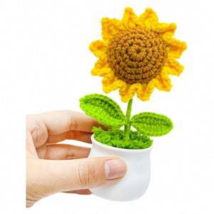 Juguete de Ganchillo Hecho a Mano Personalizado, Mini Peluche de Perro, Juguete de Peluche Suave para Bebés, Hecho de Felpa de Algodón, Seguro para Todas las Edades - Product Image 1