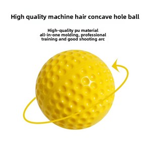 Bolas de entrenamiento de béisbol profesional Núcleo sólido de PU de alta densidad de 9/12 pulgadas para golpear/lanzar/fildeo, máquina y lanzamiento de manos - Product Image 3